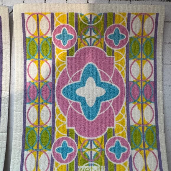 Wet-It! Swedish Treasures Dishcloth & Cleaning Cloth -Set of 2 - Picture 3 of 3